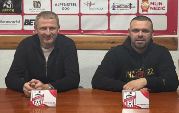 NK Zvijezda Gradačac imenovao novog šefa stručnog štaba svog prvog tima!